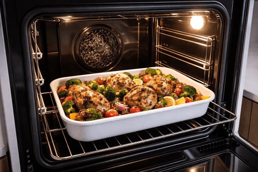 A range and a built-in wall oven side by side to help choose the right oven